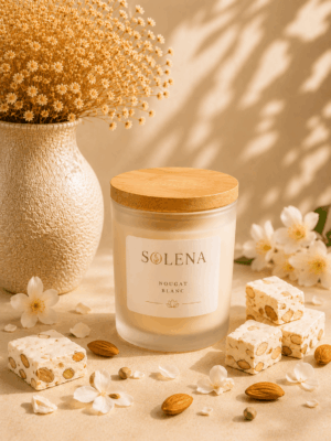 Nougat Blanc - Bougie Parfumée